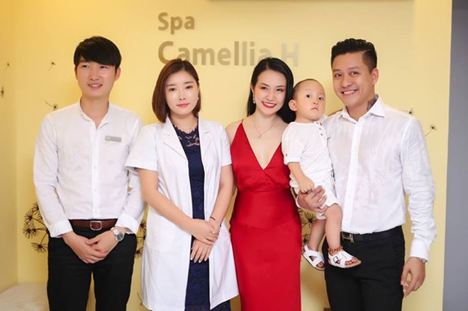 Hương Baby ra mắt spa Camellia H Beauty & Luxury