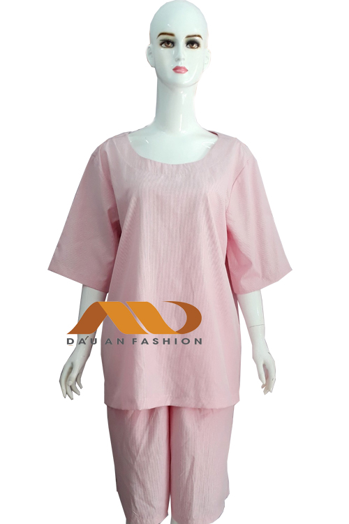 Đồng phục spa – đồng phục cho khách spa màu hồng QS0016 