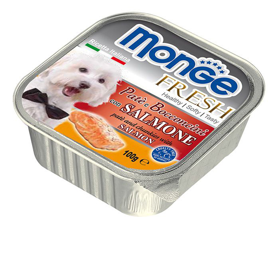 Pate cho chó Monge with Salmon