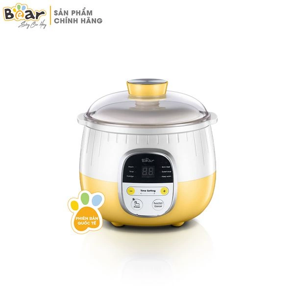 Nồi nấu chậm Bear 0,8LSUBE001| Hàng Quốc Tế