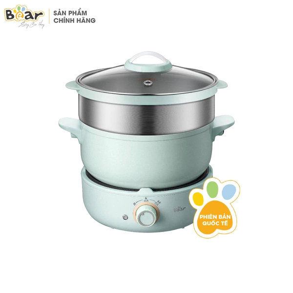 Nồi Điện Đa Năng Bear MC-B25V1 (2.5L) (Kèm Lồng Hấp)