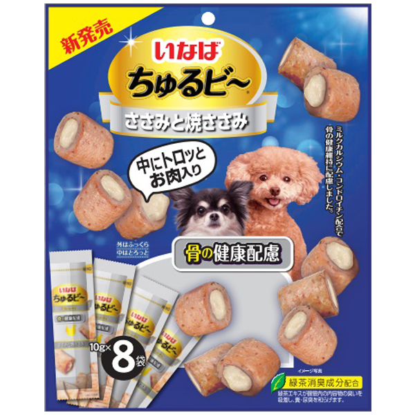 Churu Bee For Dog Grilled Chicken Fillet With Calcium (Thịt gà nướng & Calcium) (QDS-74)