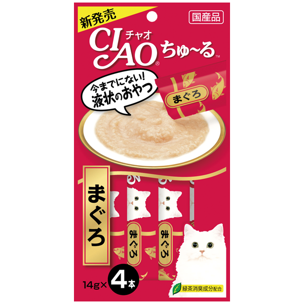 Thức ăn cho mèo Ciao Churu Tuna (Maguro) (4 thanh) SC-71