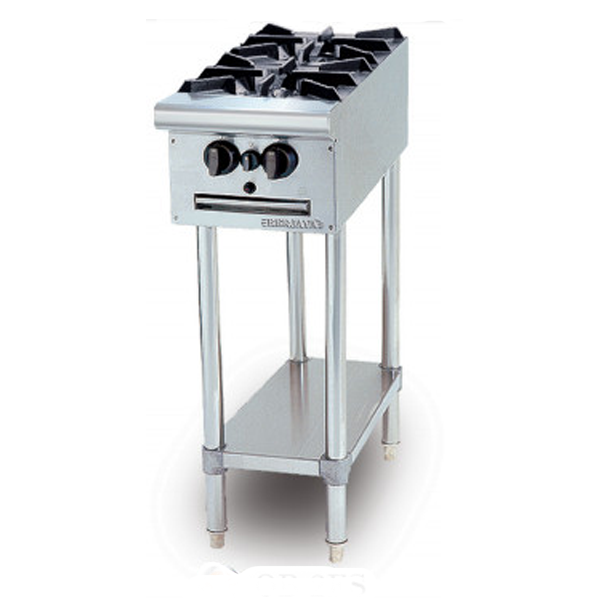Bếp âu 2 họng có chân đứng