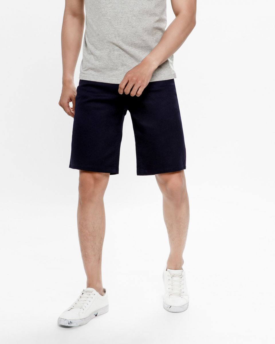QUẦN SHORT NAM MÀU XANH ĐẬM