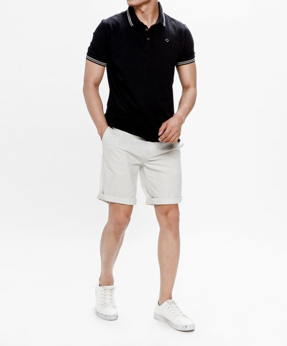 Quần short nam màu Beige