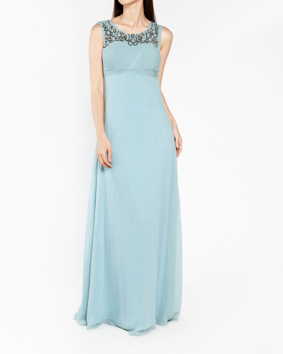 ĐẦM MAXI XANH