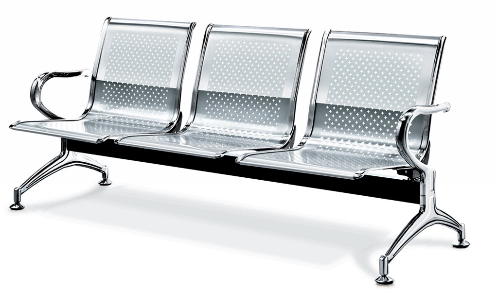 Ghế chờ inox 04