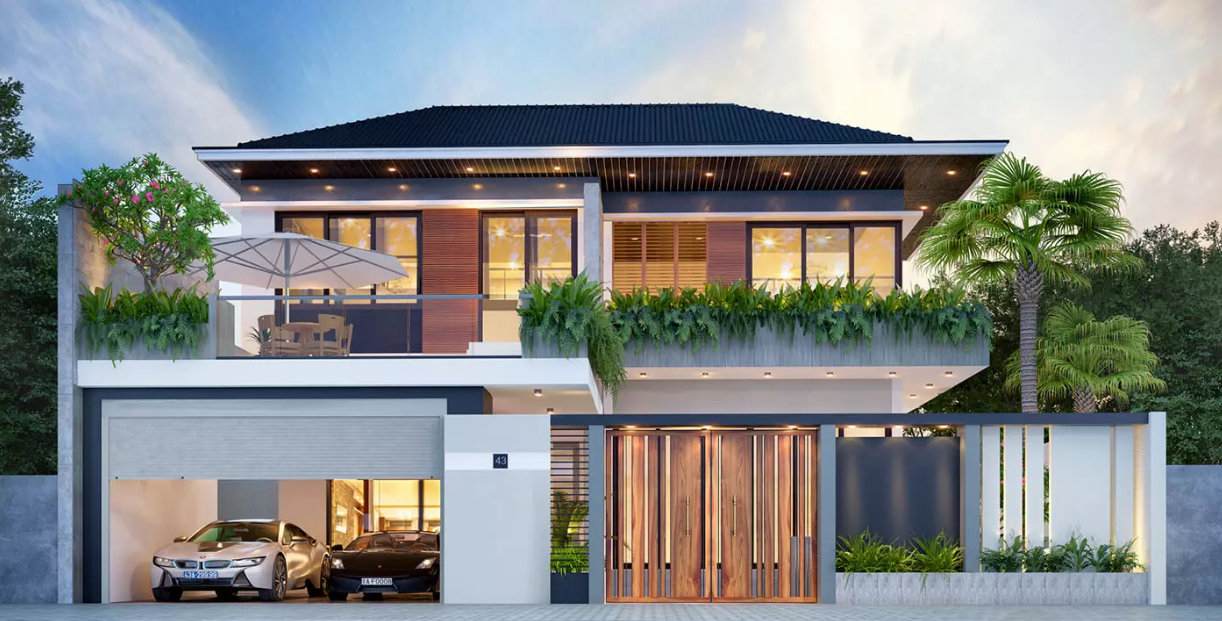 Biệt thự nhà cô Thoa