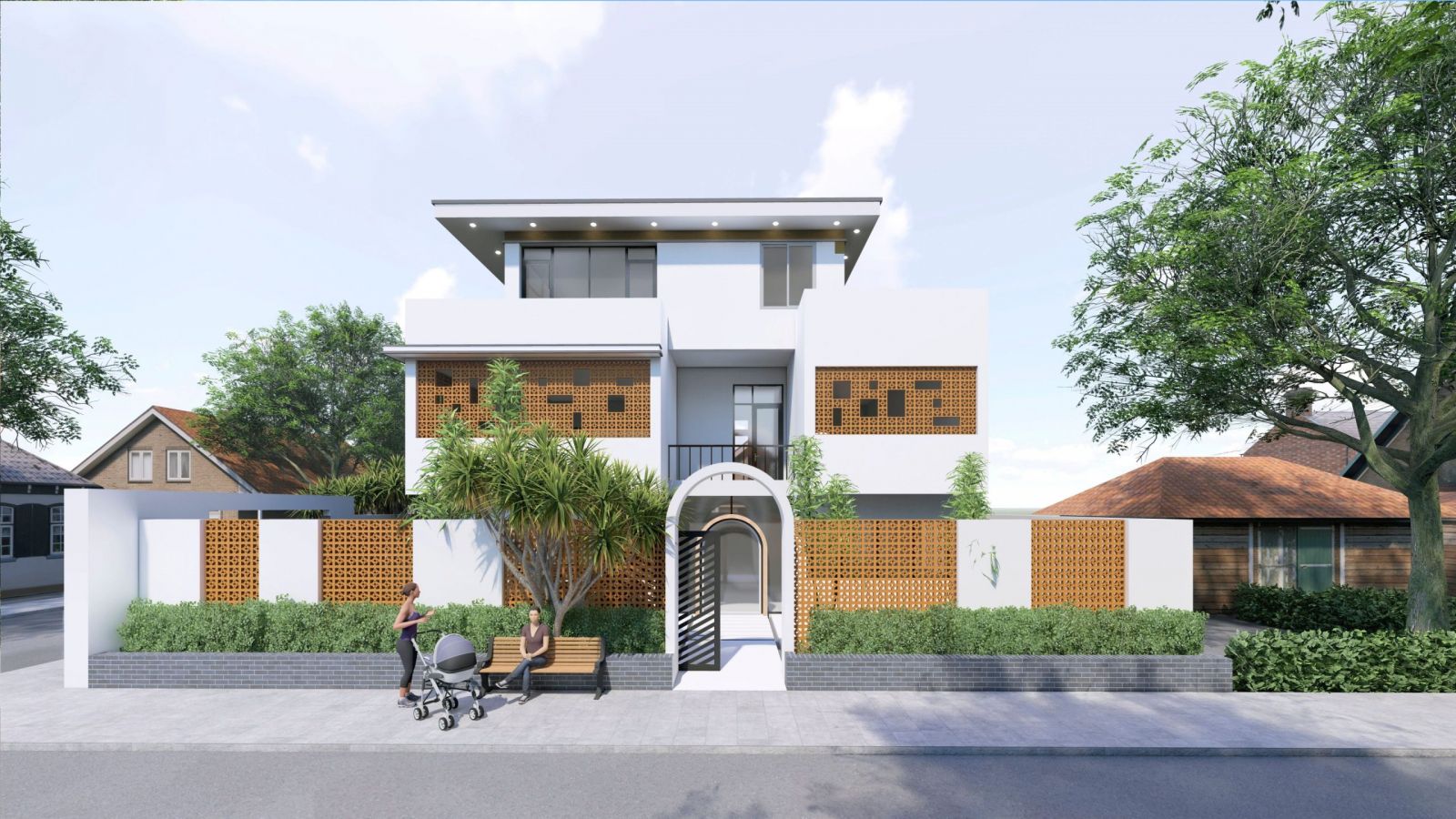 Biệt thự chị Hương , Quận Tân Phú