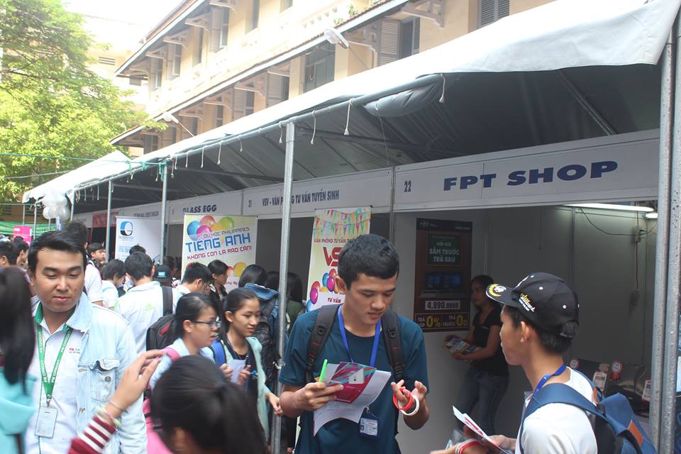Cho thuê gian hàng tại trường ĐH Khoa Học Tự Nhiên TP.HCM