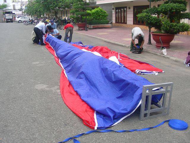 Sản xuất Dù - May Dù
