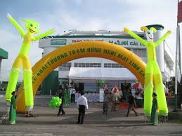 Cho thuê con rối hơi và máy thổi