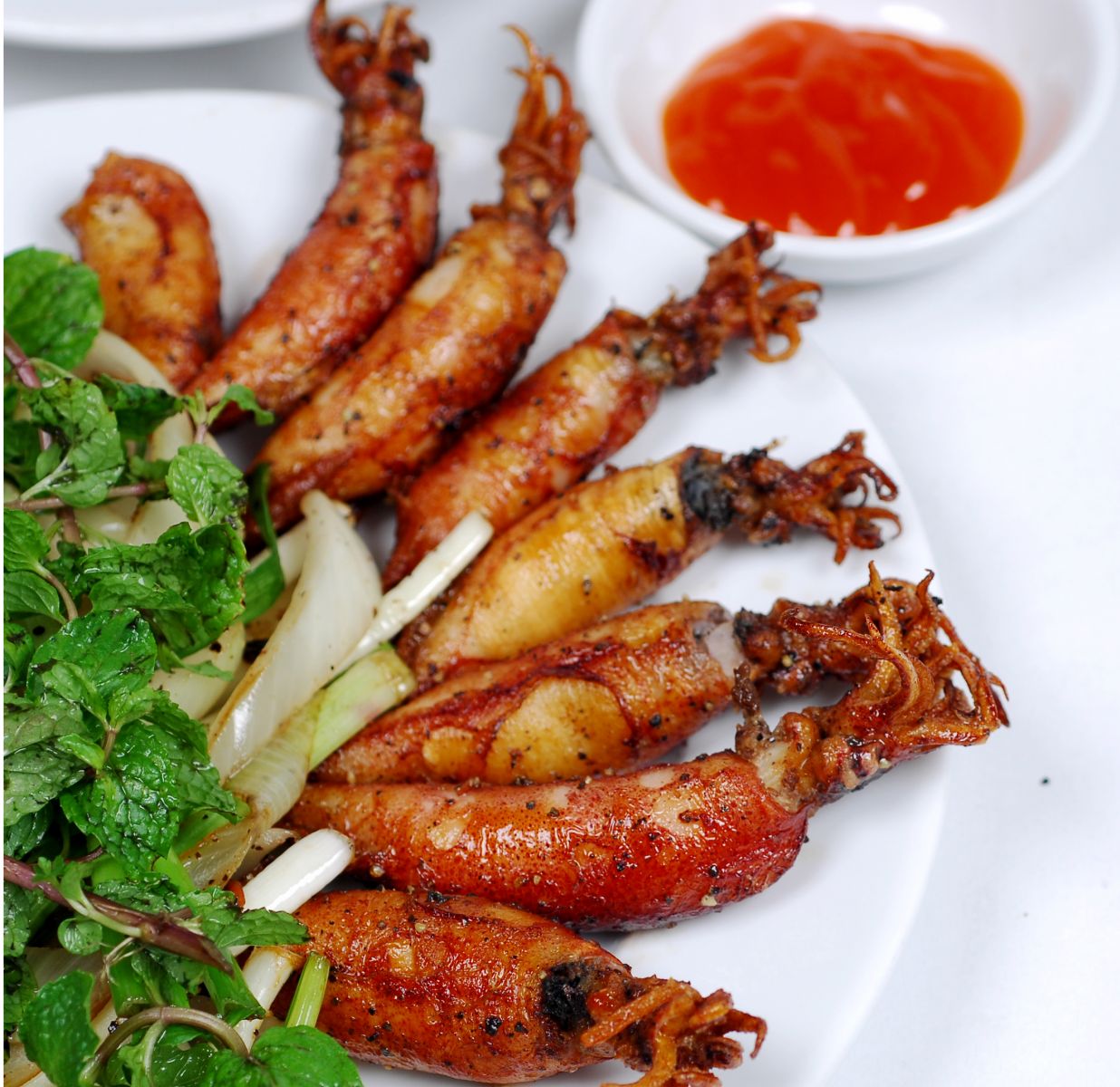 Mực sữa chiên nước mắm
