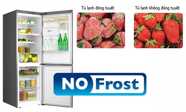 Tìm hiểu công nghệ làm lạnh không đóng tuyết trên tủ lạnh