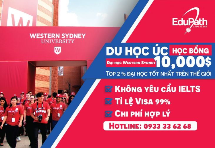 Học bổng 10,000 USD từ Đại học Western Sydney