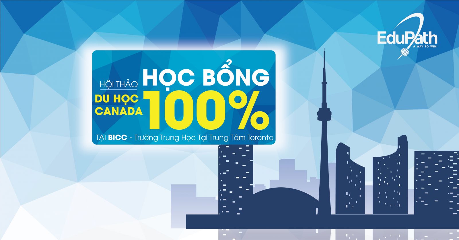 HỘI THẢO DU HỌC CANADA – SĂN HỌC BỔNG 100% TRƯỜNG QUỐC TẾ BICC