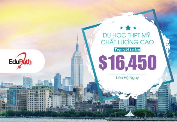 Du học Trung học Mỹ chất lượng cao – Học phí trọn gói 16,450USD/năm