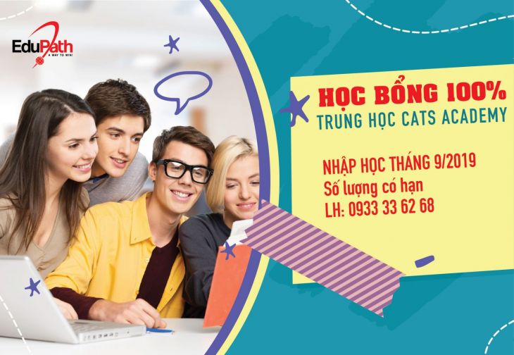 HỌC BỔNG 100% TRƯỜNG TRUNG HỌC MỸ CATS ACADEMY BOSTON