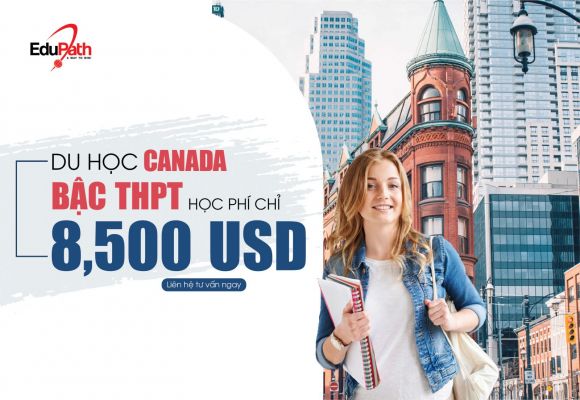 Tuyển sinh: Trung học Công lập Canada – Học phí trọn gói 8,500USD