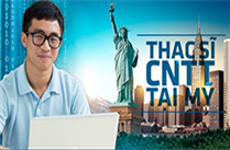 CHƯƠNG TRÌNH THẠC SĨ KHOA HỌC MÁY TÍNH TẠI MỸ  - THỰC TẬP HƯỞNG LƯƠNG 6,800USD
