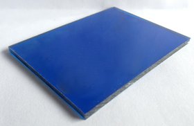 Tấm lợp lấy sáng thông minh đặc ruột polycarbonate xanh dương (blue)