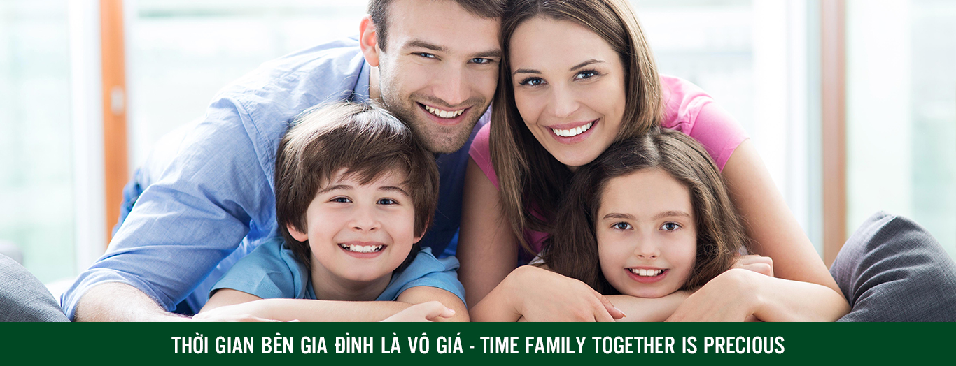 TIME TOGETHER WITH THE FAMILY IS PRECIOUS