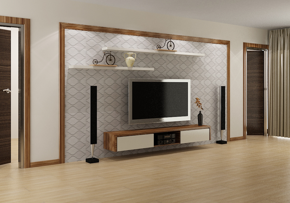 Những mẫu kệ tivi treo tường giá rẻ, thiết kế mới lạ 