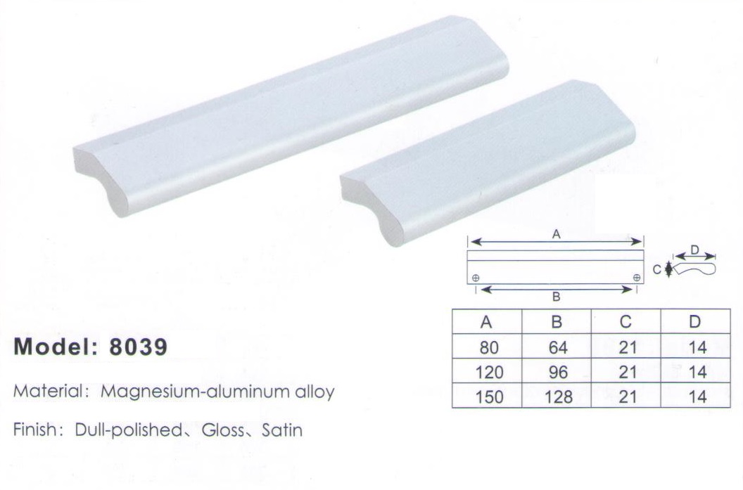 Tay tủ 8039