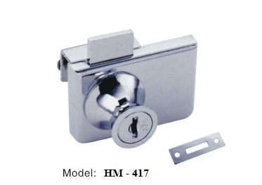 Khóa tủ kính 2 cánh 409