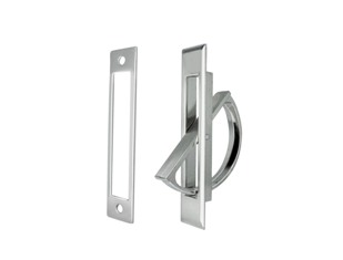 HMR 583CP -100mm - Tay tủ crom bóng