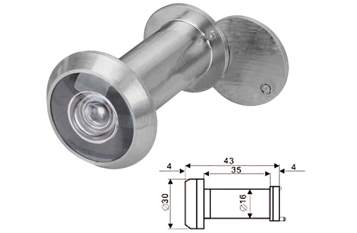 Ống quan sát cửa (có nắp)