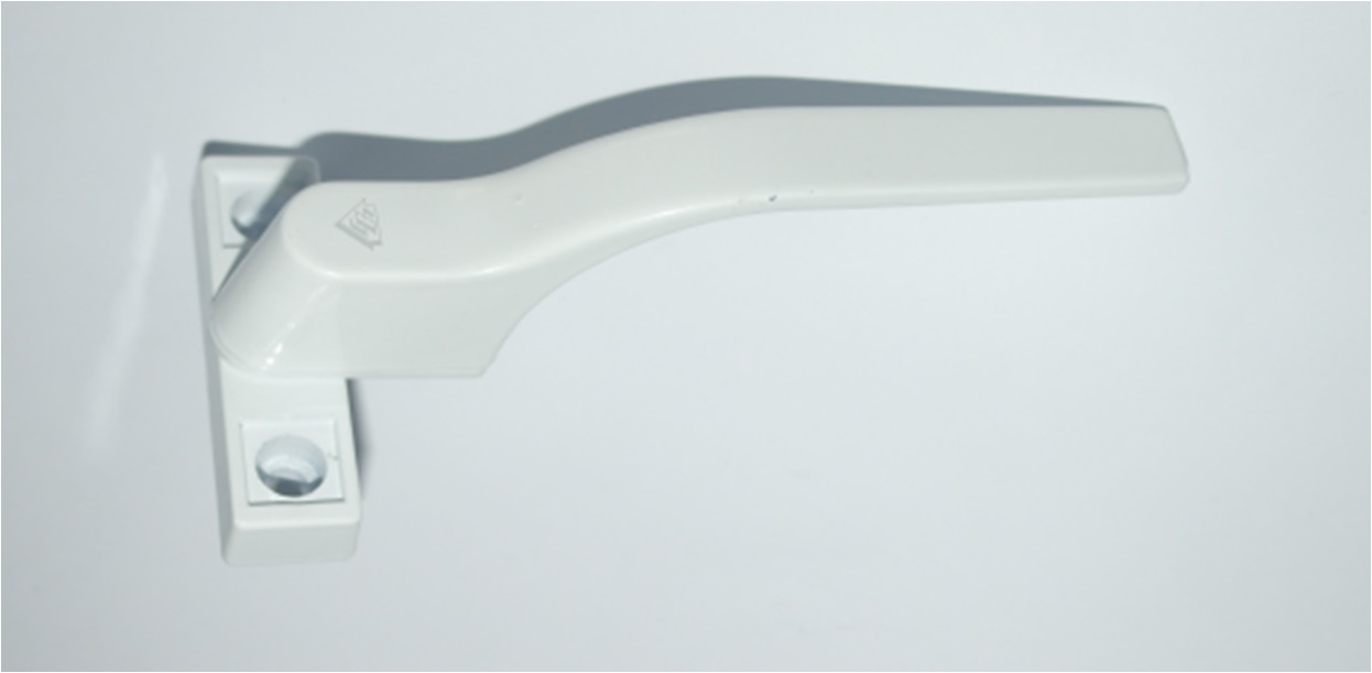 Tay gạt cửa nhôm