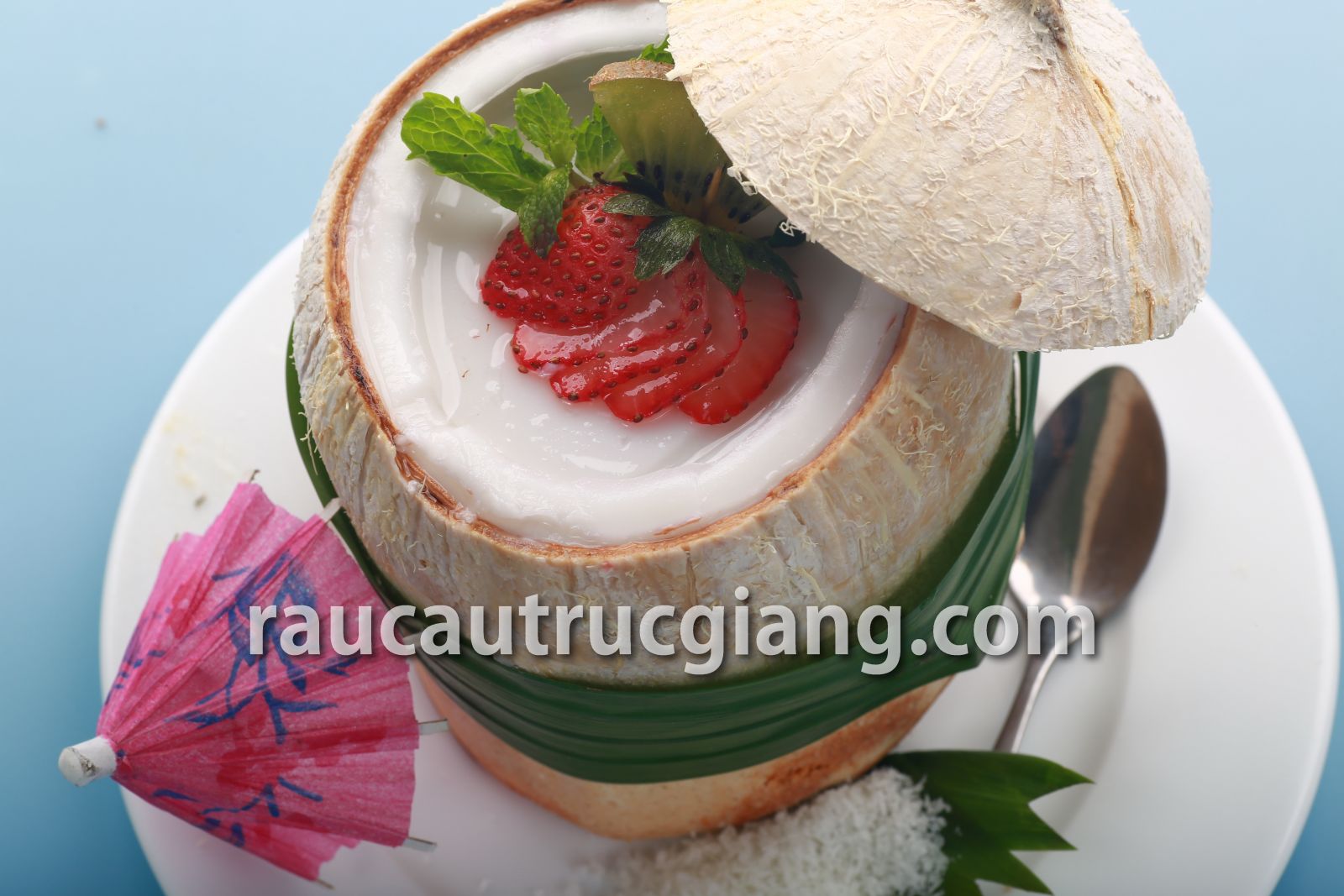 Rau câu trái dừa