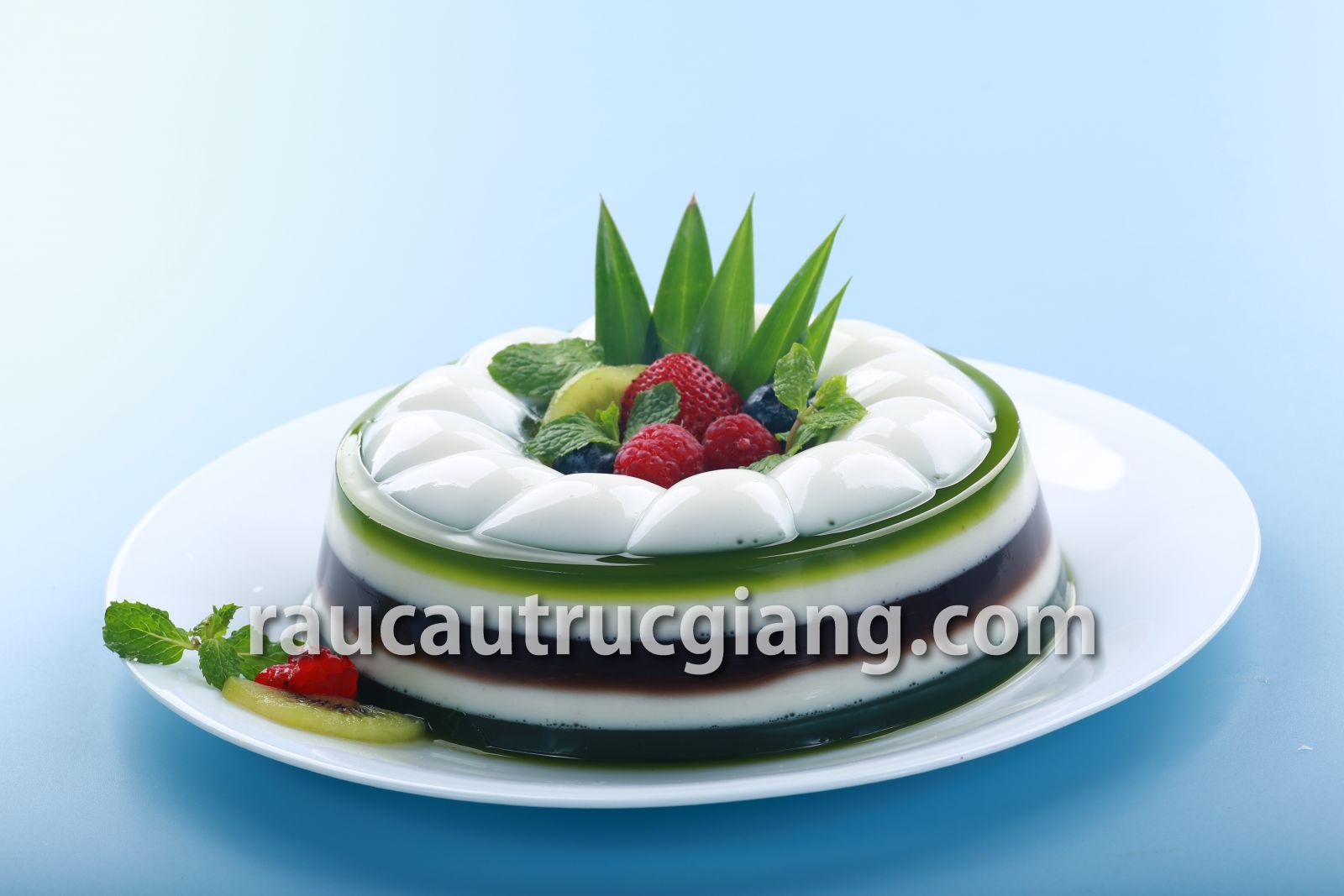 Rau câu kem sữa